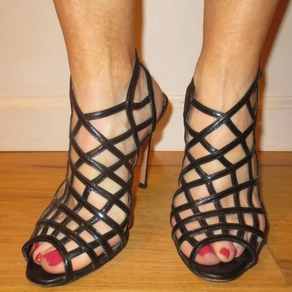 GIANVITO ROSSI Caged Heels - Picture 9 of 11